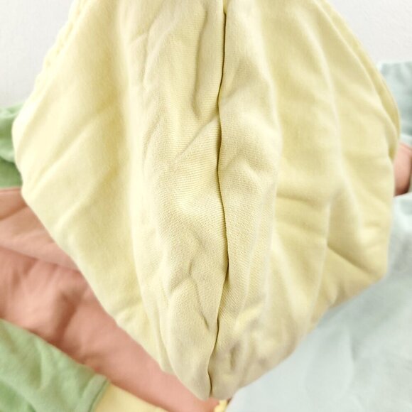 Teddy Fresh Hoodie Pastel Colorblock Pullover Embroidered Logo Medium - Picture 12 of 14